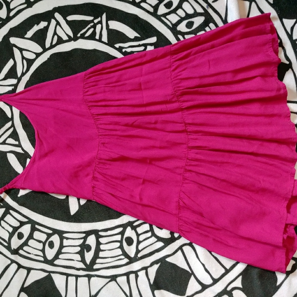 Pink summer dress